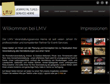 Tablet Screenshot of lmv-menzel.de